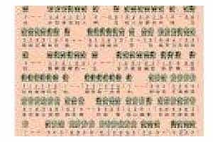 六孔陶笛曲谱 丁香花