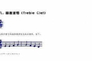 认识五线谱