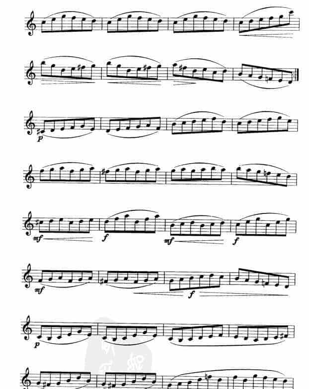 单簧管练习曲21首_第4张