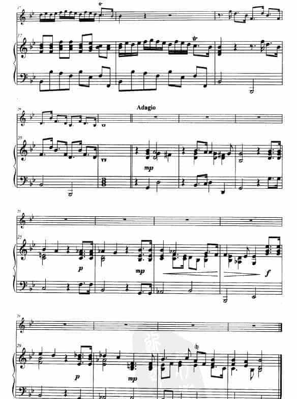 小号独奏小品集：第二奏鸣曲 ［德］戈弗雷 凯勒_第2张