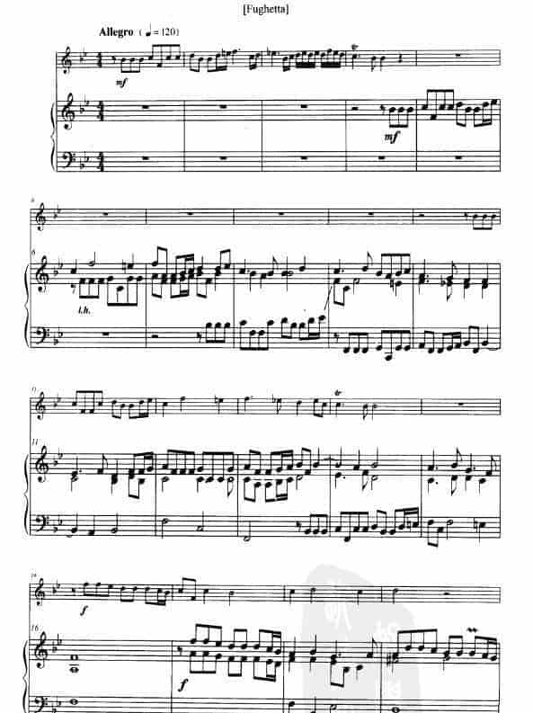 小号独奏小品集：第二奏鸣曲 ［德］戈弗雷 凯勒_第4张