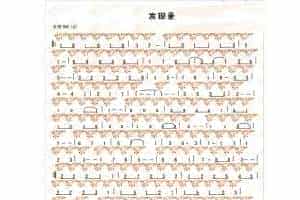 12孔陶笛曲谱：发现爱