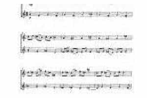 长笛二重奏曲谱：诙谐曲 Scherzo Grave