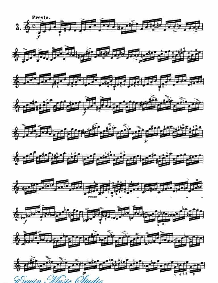顿特小提琴24首练习和随想曲 大顿特随想曲01_第2张