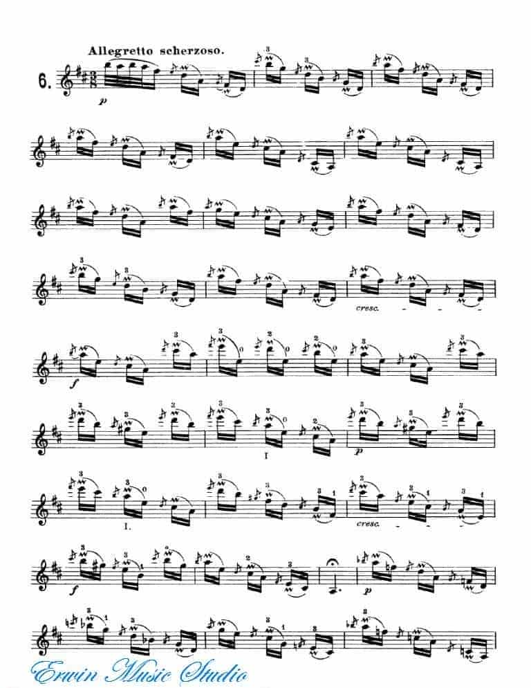 顿特小提琴24首练习和随想曲 大顿特随想曲01_第10张