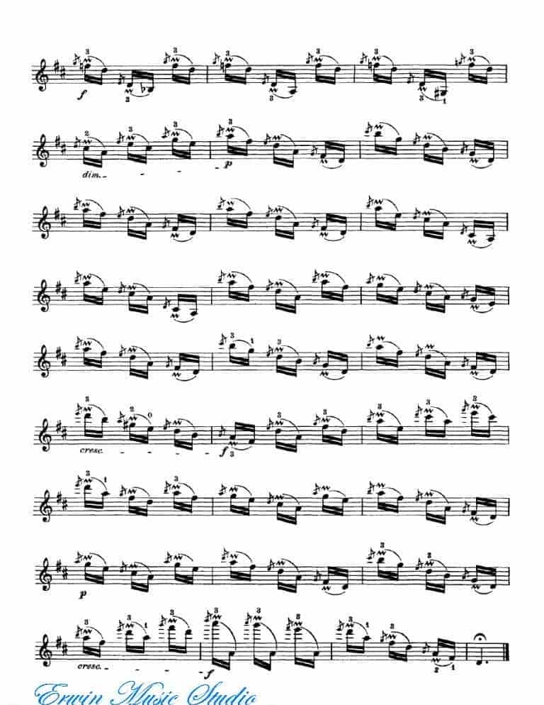 顿特小提琴24首练习和随想曲 大顿特随想曲01_第11张