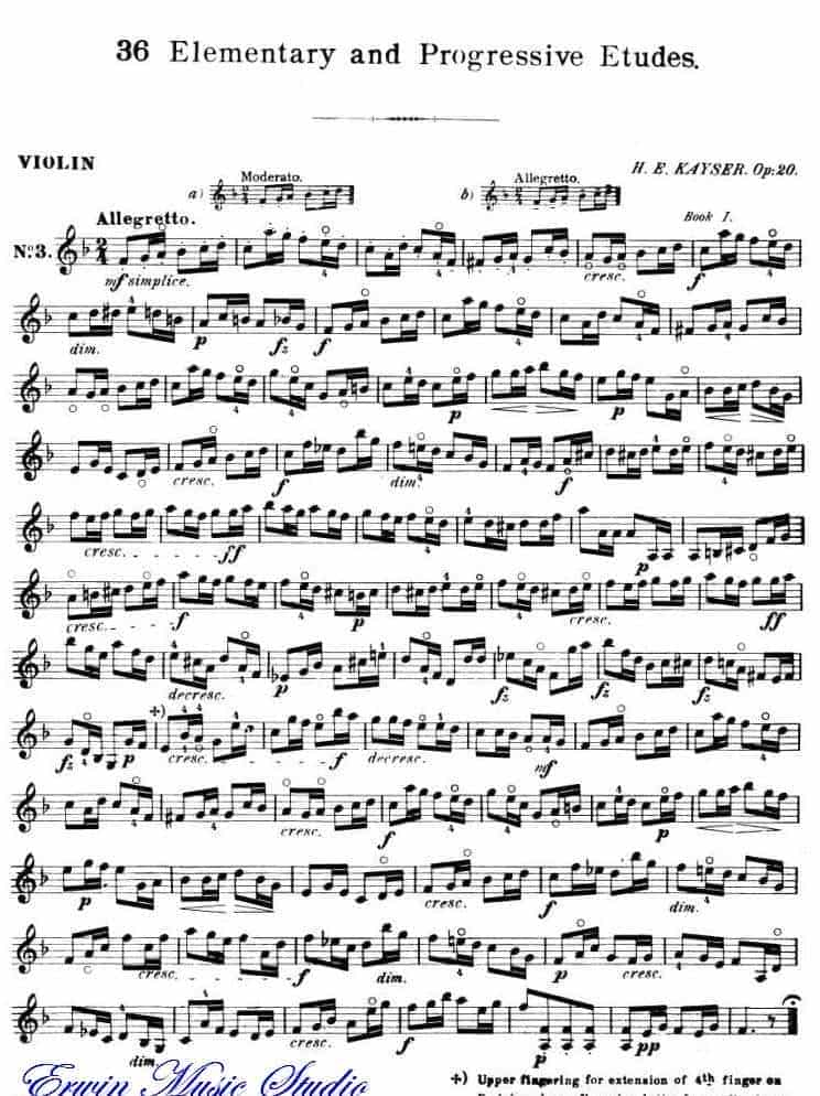 开塞-36首小提琴练习曲 作品.20 01_第3张