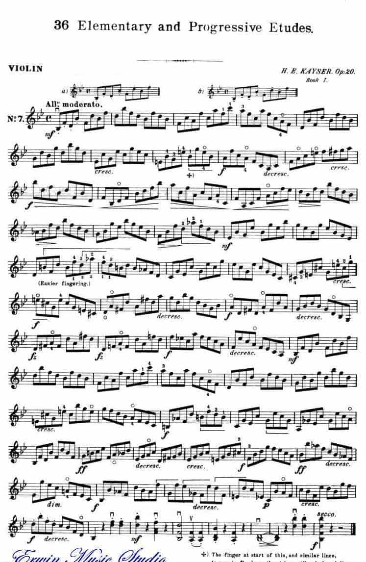 开塞-36首小提琴练习曲 作品.20 01_第8张