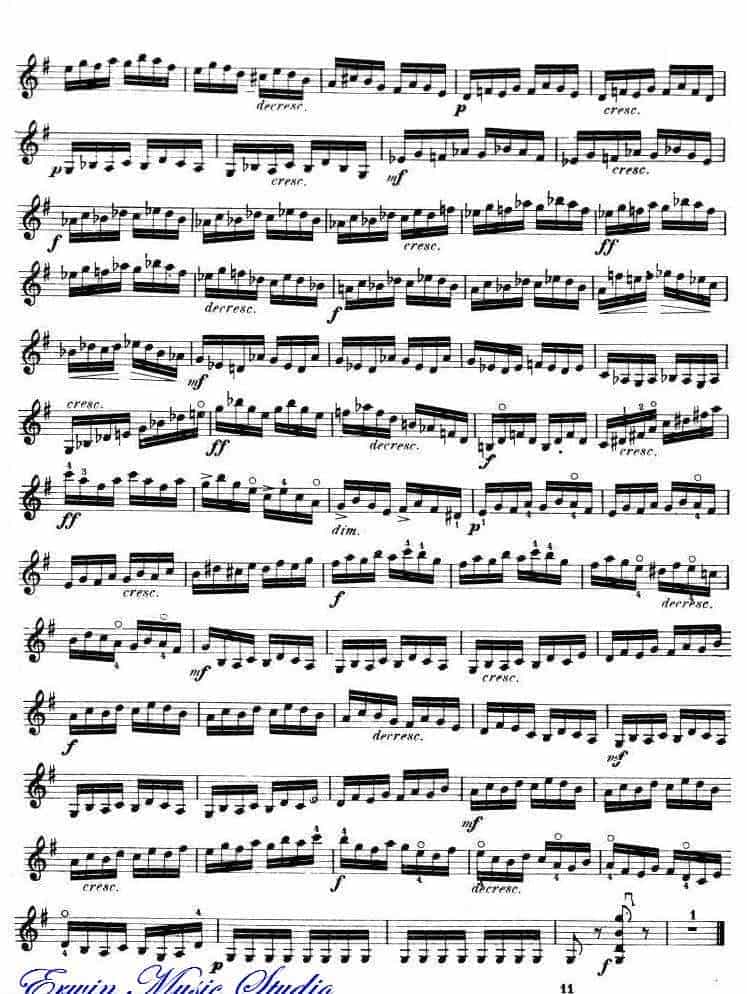 开塞-36首小提琴练习曲 作品.20 01_第10张