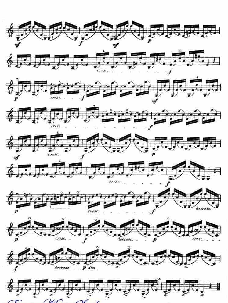 开塞-36首小提琴练习曲 作品.20 01_第12张