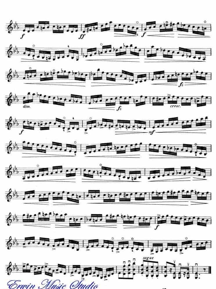 开塞-36首小提琴练习曲 作品.20 01_第14张