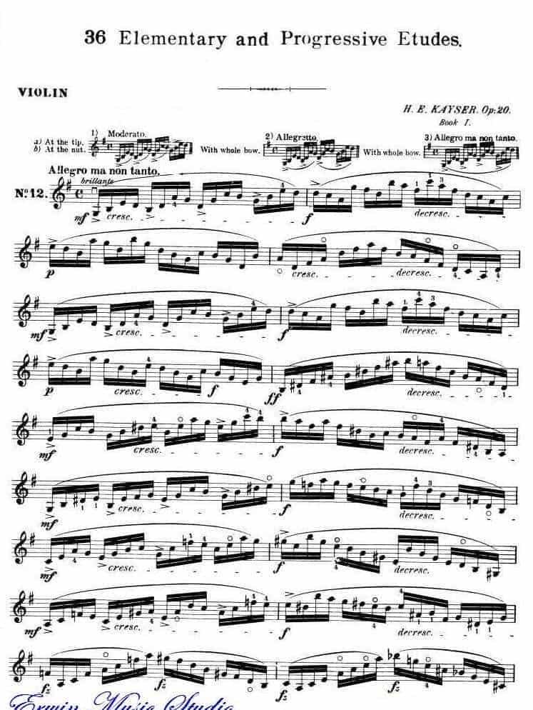 开塞-36首小提琴练习曲 作品.20 01_第15张