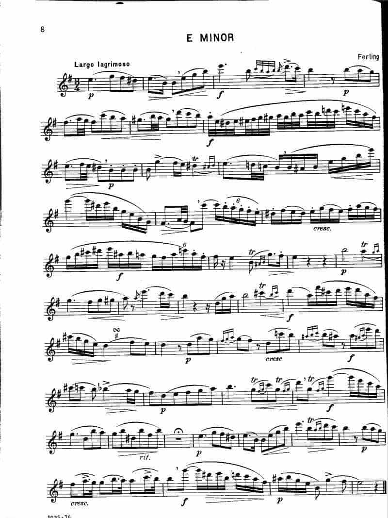 e小调练习曲 e minor etude_第1张