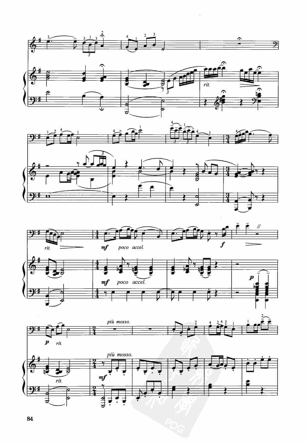 中国大提琴改编曲谱选：飞出这苦难的牢笼（歌剧《草原之歌》选曲）罗宗贤曲 王连三改编_第2张