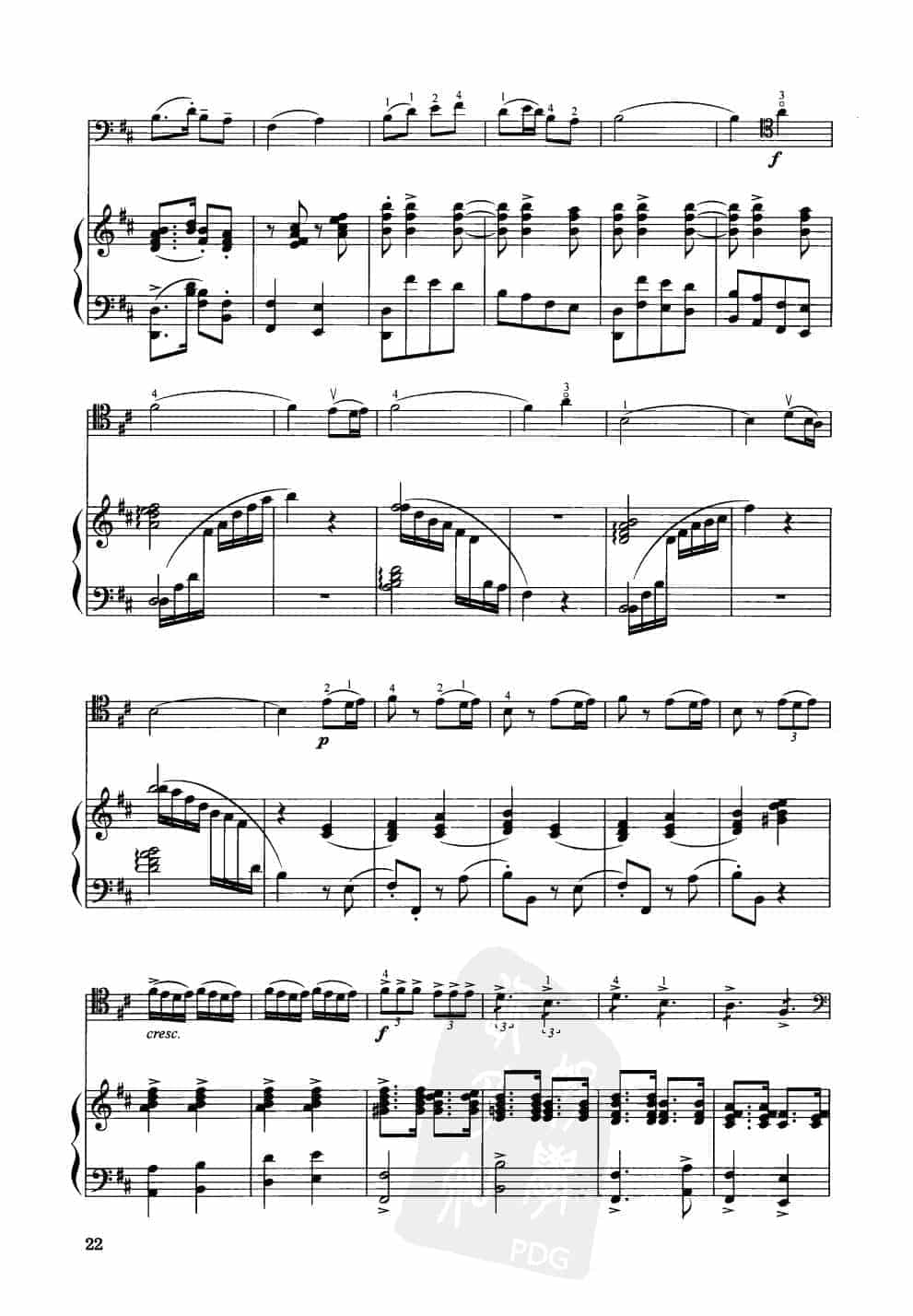 中国大提琴改编曲谱选：我爱我的战马（革命歌曲主题）王连三编曲_第6张