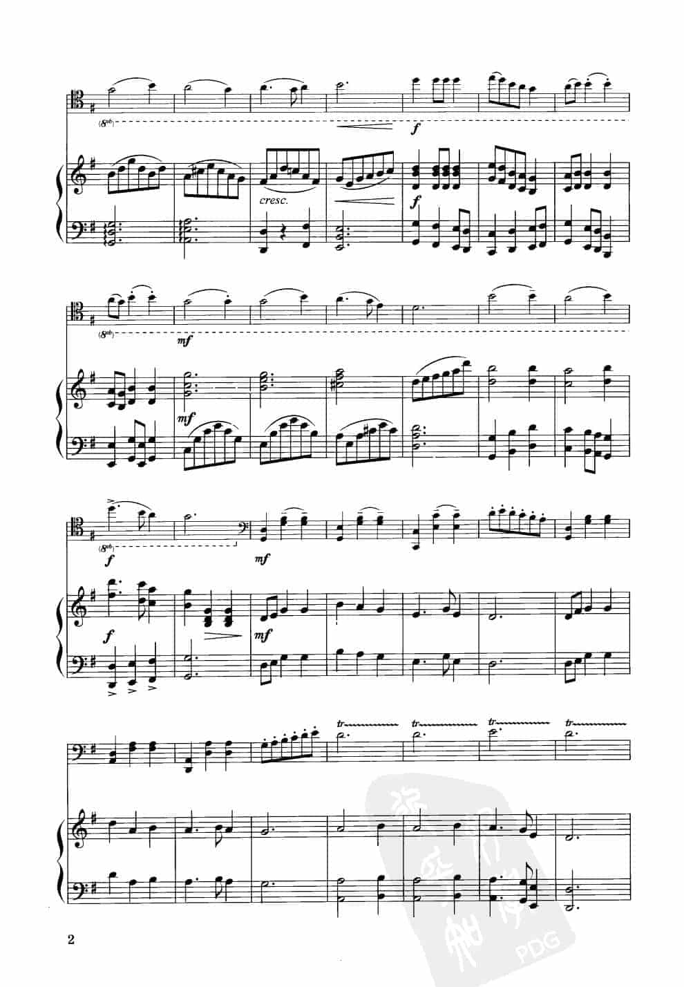 中国大提琴改编曲谱选：选好种子歌 朴 佑曲 王连三改编_第2张