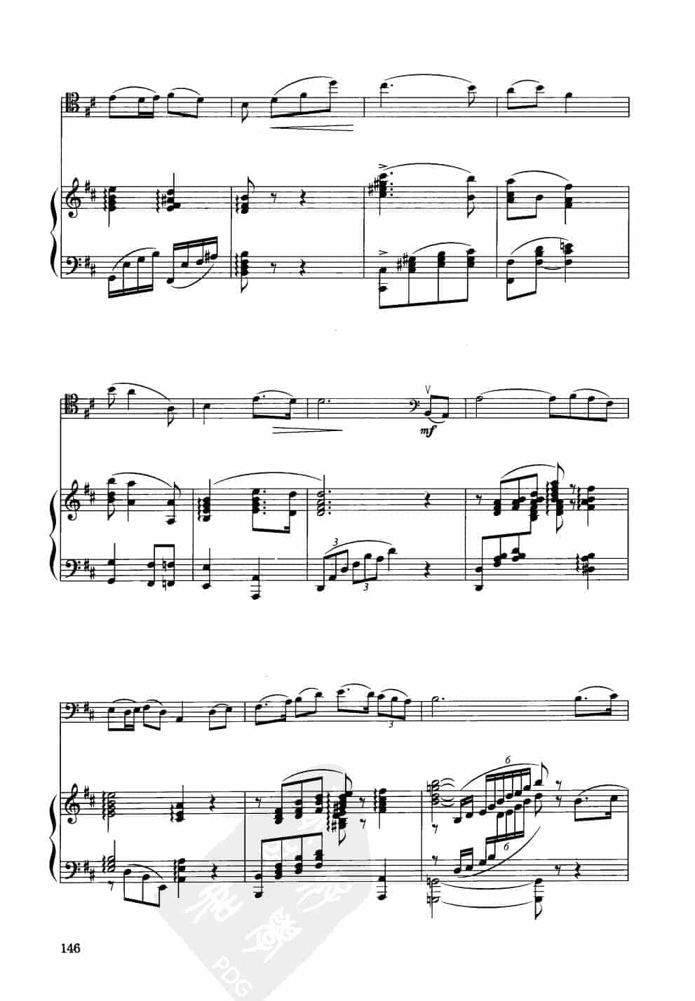 中国大提琴改编曲谱选：永远的怀念 高 陆曲 王连三改编_第3张