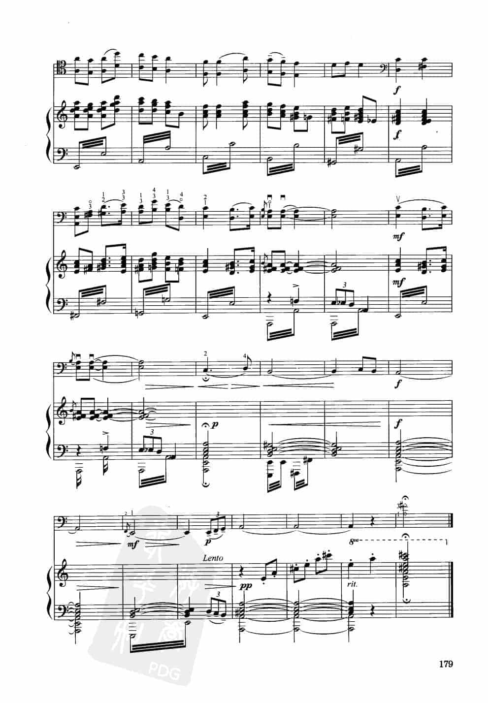 中国大提琴改编曲谱选：新疆民歌组曲(别了！亲爱的枣热)王连三编曲_第5张