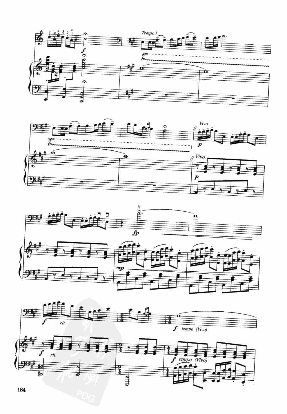 中国大提琴改编曲谱选：新疆民歌组曲(黎明之歌)王连三编曲_第5张