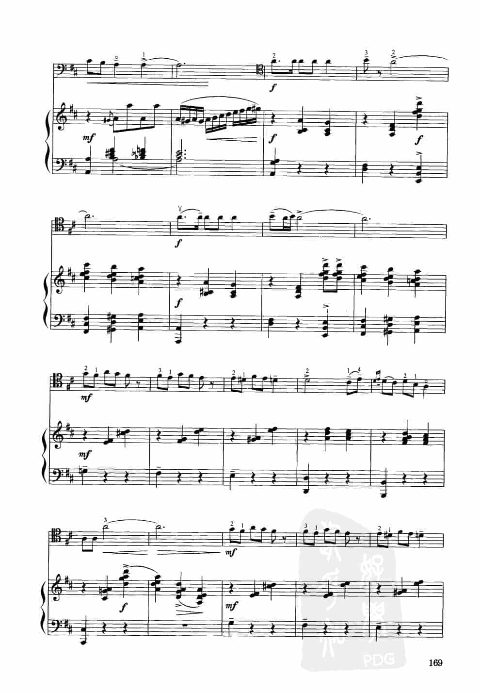 中国大提琴改编曲谱选：新疆民歌组曲(听我诉说吧，姑娘)王连三编曲_第2张