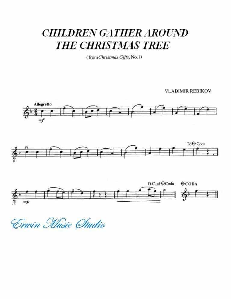 CHILDREN GATHER AROUND THE CHRISTMAS_第1张