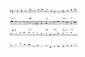 贝斯吉他曲谱 WALKING BLUES 系列
