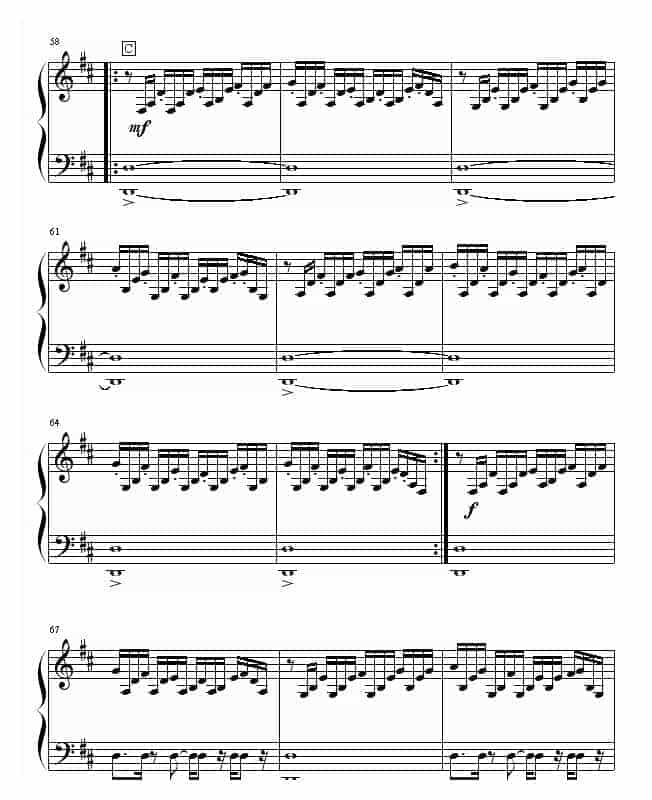 PAUL MAURIAT 回到金字塔（钢琴名人名曲)_第5张