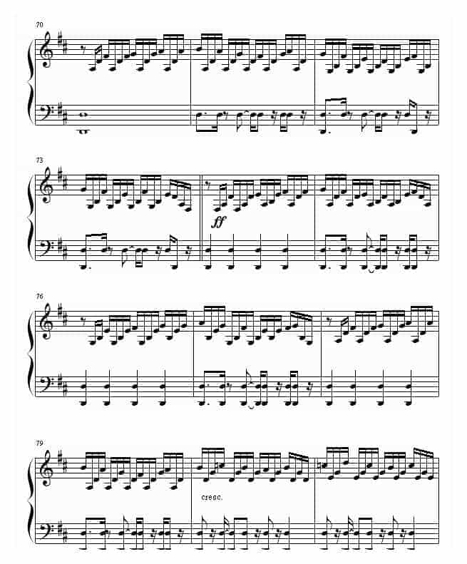 PAUL MAURIAT 回到金字塔（钢琴名人名曲)_第6张