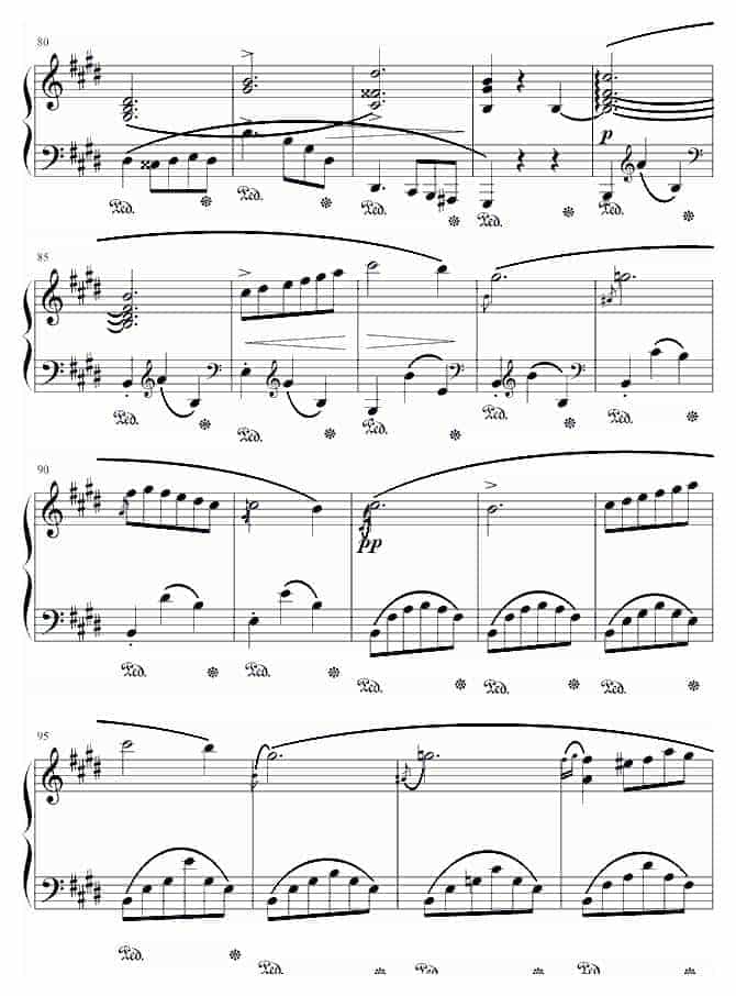 肖邦 -chopin e小调圆舞曲_第5张