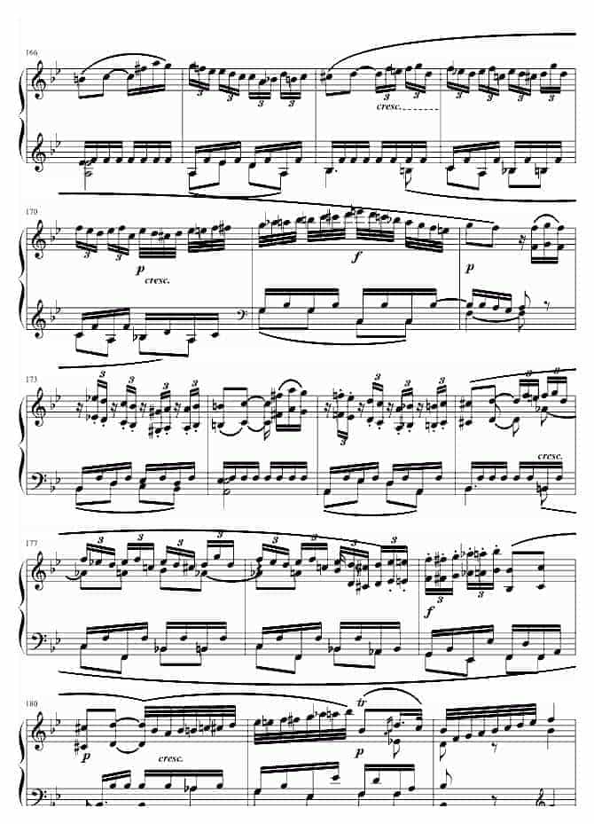 贝多芬 beethoven 贝多芬降B大调奏鸣曲第四乐章_第9张