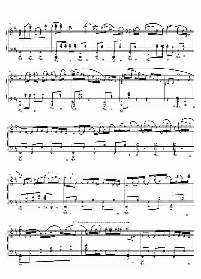 维尼亚夫斯基 Polonaise in D Major钢琴谱_第6张