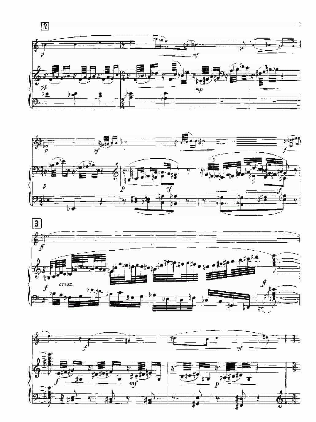 双簧管谱【欣德米特】双簧管与钢琴奏鸣曲_第11张