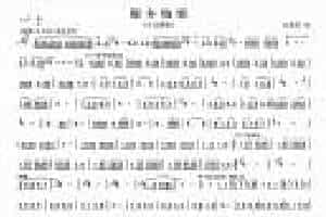 巴乌谱【傣乡情歌】巴乌独奏
