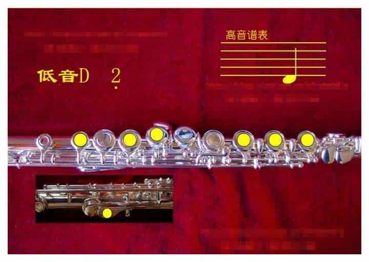 长笛各种指法大全，长笛指法图片详解_第3张