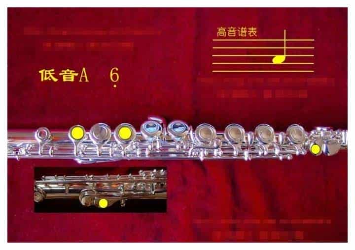 长笛各种指法大全，长笛指法图片详解_第10张