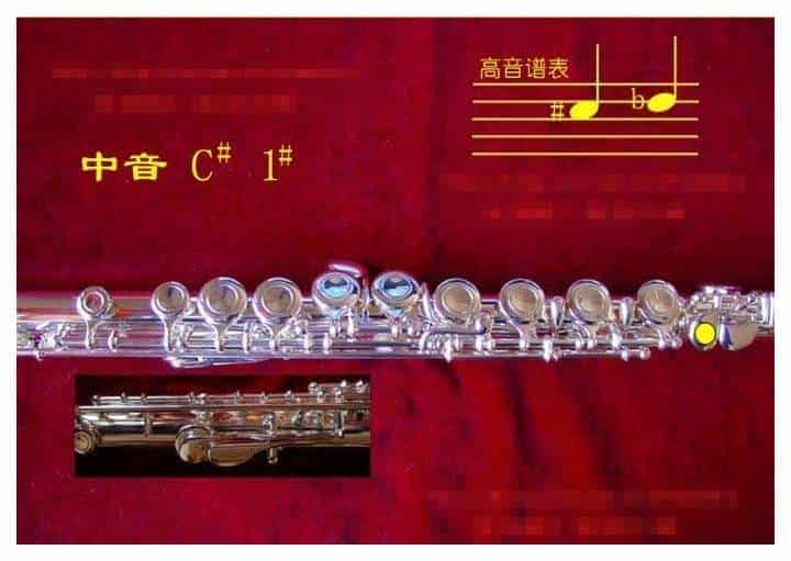 长笛各种指法大全，长笛指法图片详解_第15张