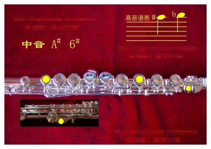 长笛各种指法大全，长笛指法图片详解_第26张