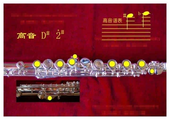 长笛各种指法大全，长笛指法图片详解_第31张