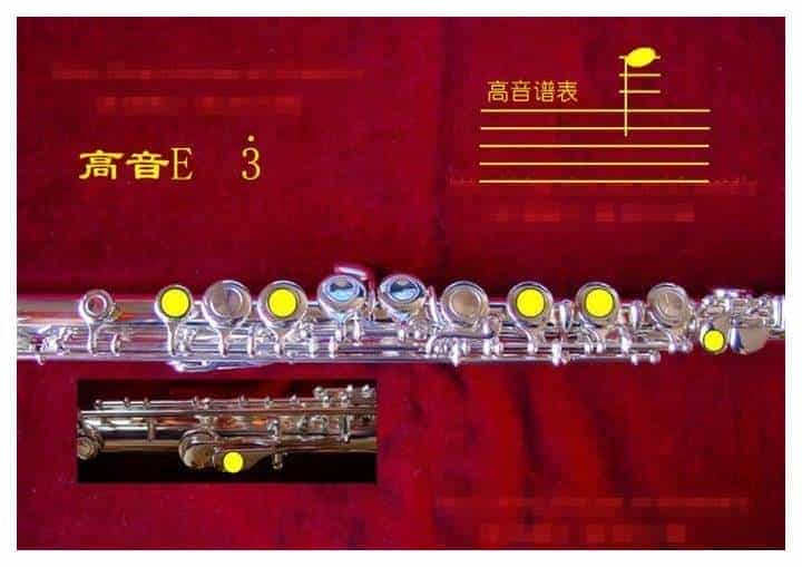 长笛各种指法大全，长笛指法图片详解_第32张