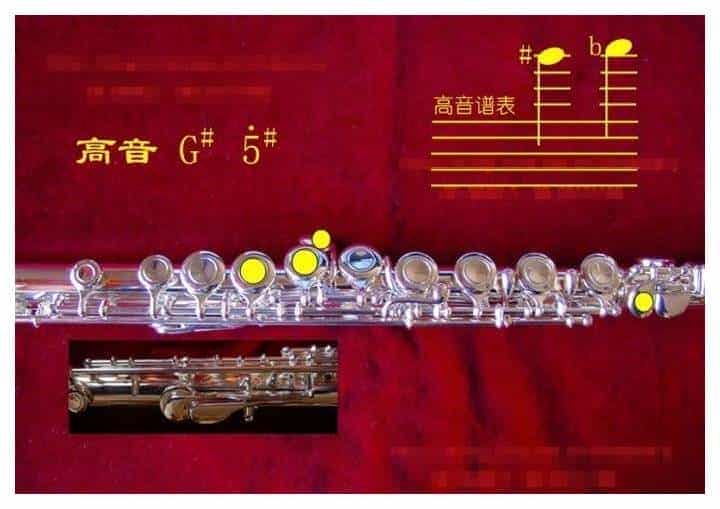 长笛各种指法大全，长笛指法图片详解_第37张