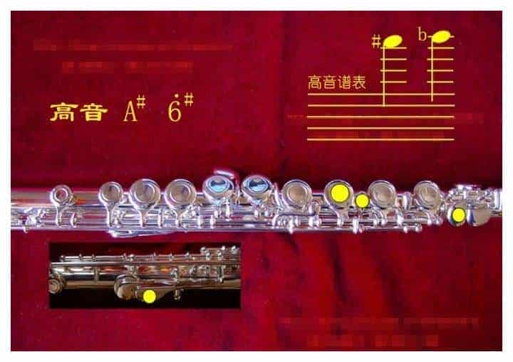 长笛各种指法大全，长笛指法图片详解_第39张