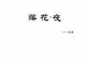 扬琴谱【落花 夜】王瑟 曲