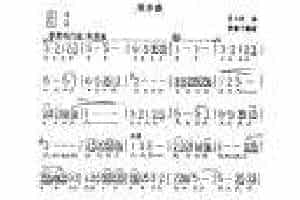 复音口琴简谱【夏之秋思乡曲】黄毓千编