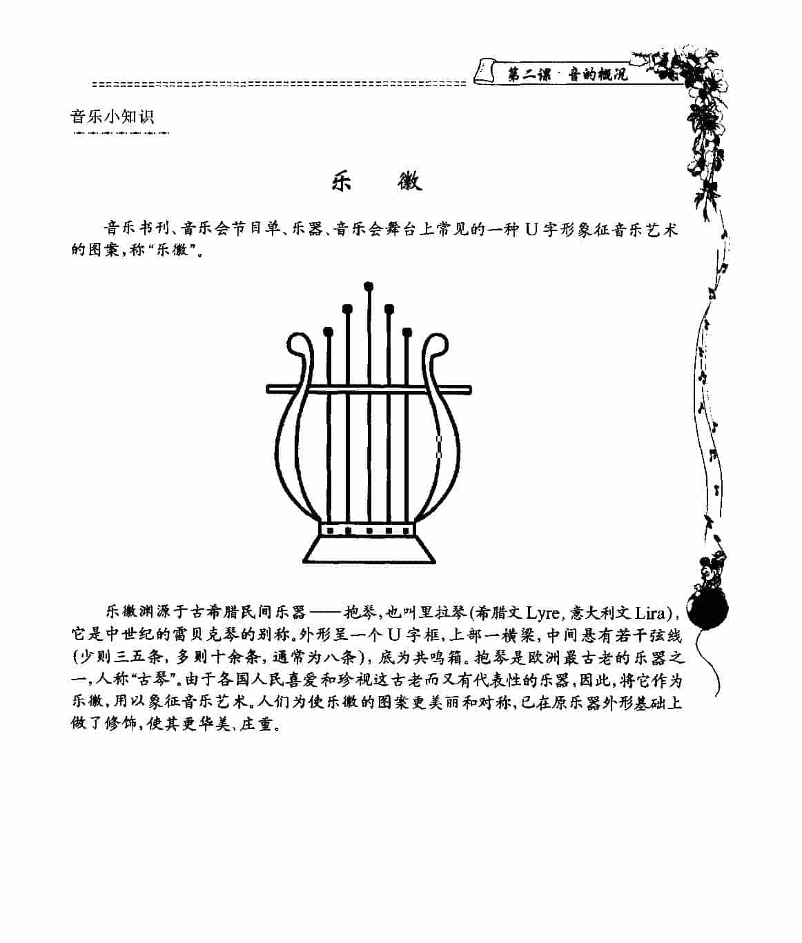 五线谱入门基础教程【第二课 音的概况(二、乐音体系、音级、音列)】乐音体系、音级、音列_第3张