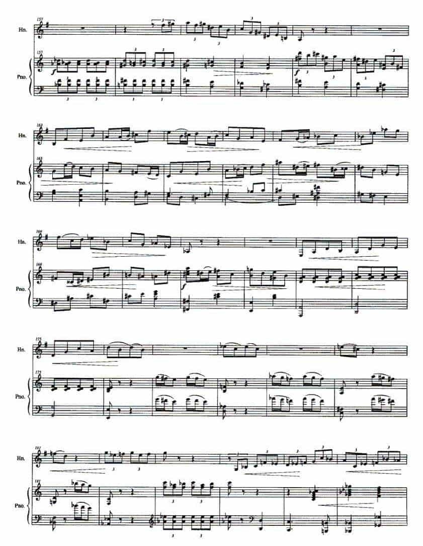 圆号谱【圆号与钢琴叙事曲】田刚 曲_第6张
