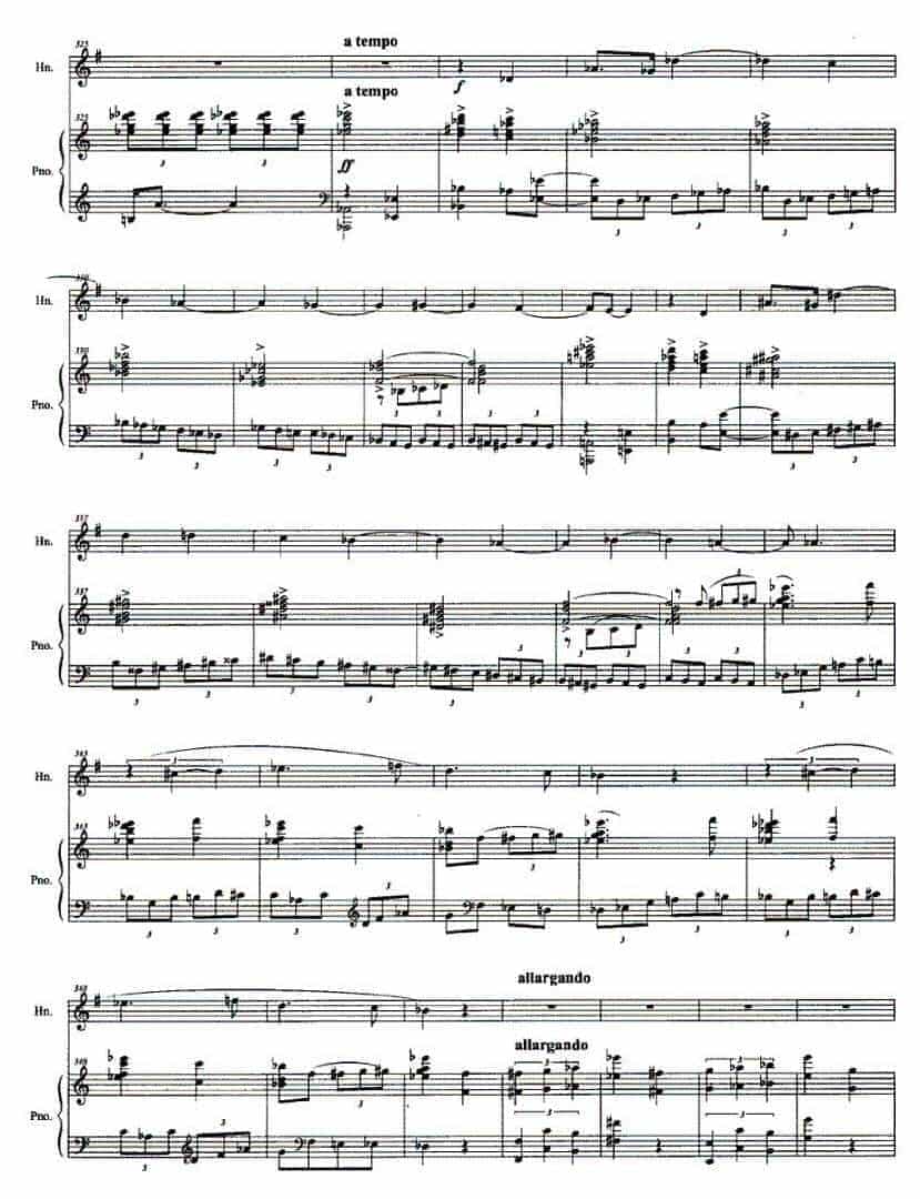 圆号谱【圆号与钢琴叙事曲】田刚 曲_第12张