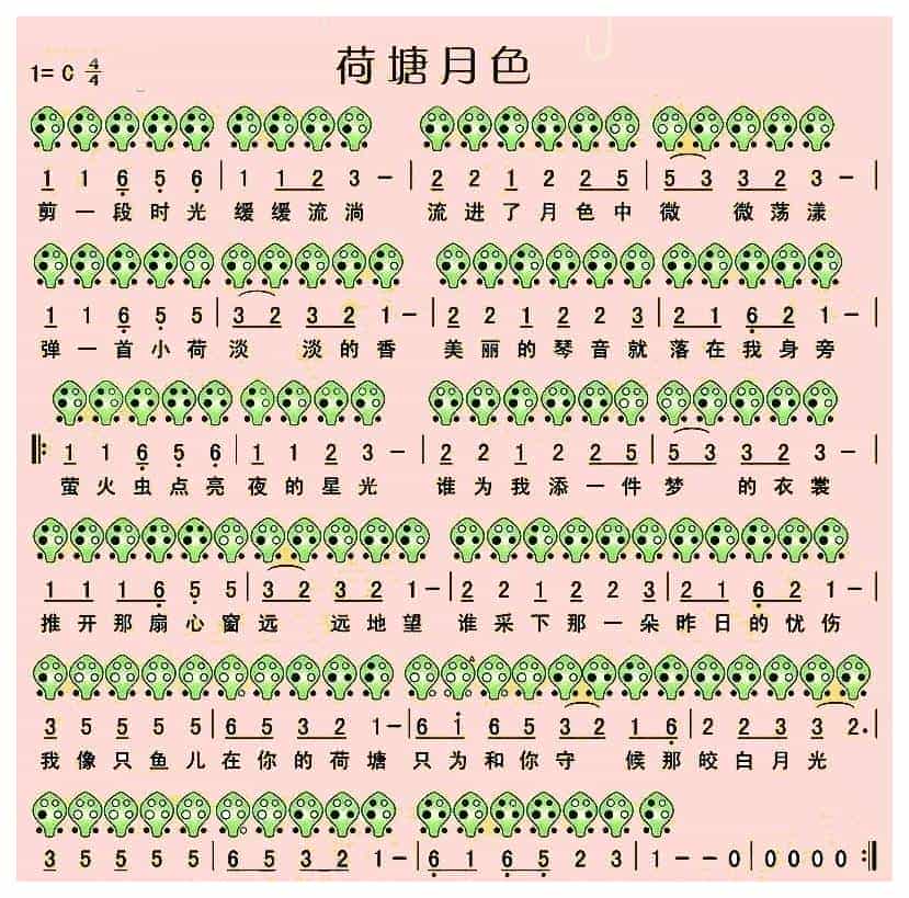 6孔埙谱【幻化成风】_第1张