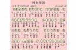 6孔埙谱【风吹麦浪】