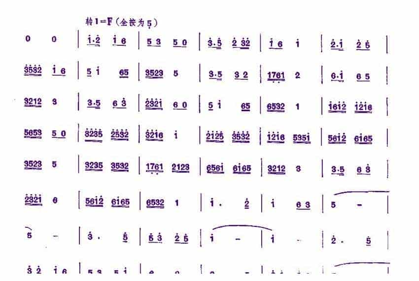竹笛谱【太湖春】_第3张