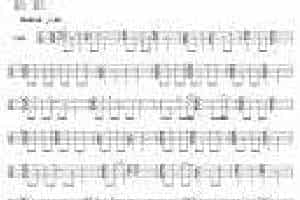 UKULELE谱【红颜旧】刘涛 指弹&弹唱